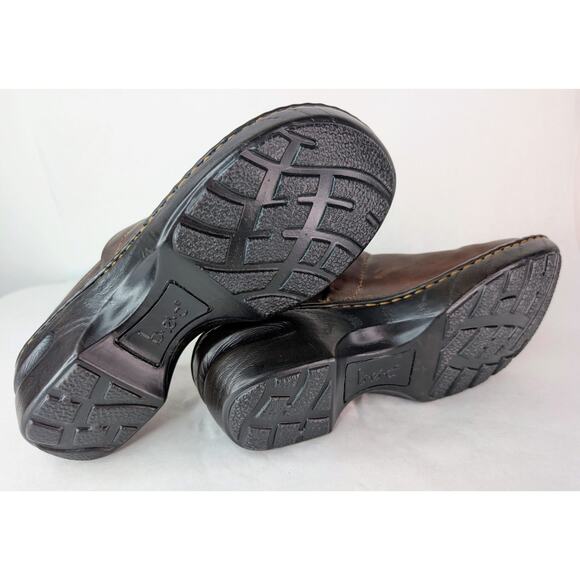 BOC Women's Peggy Brown Leather Clogs born concept Size 7M EUC - Picture 8 of 9